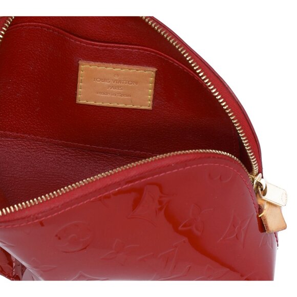 Louis Vuitton Pochette Cosmetic Bag Monogram Vernis Pouch M91496 Pomme d'Amour - Picture 8 of 8